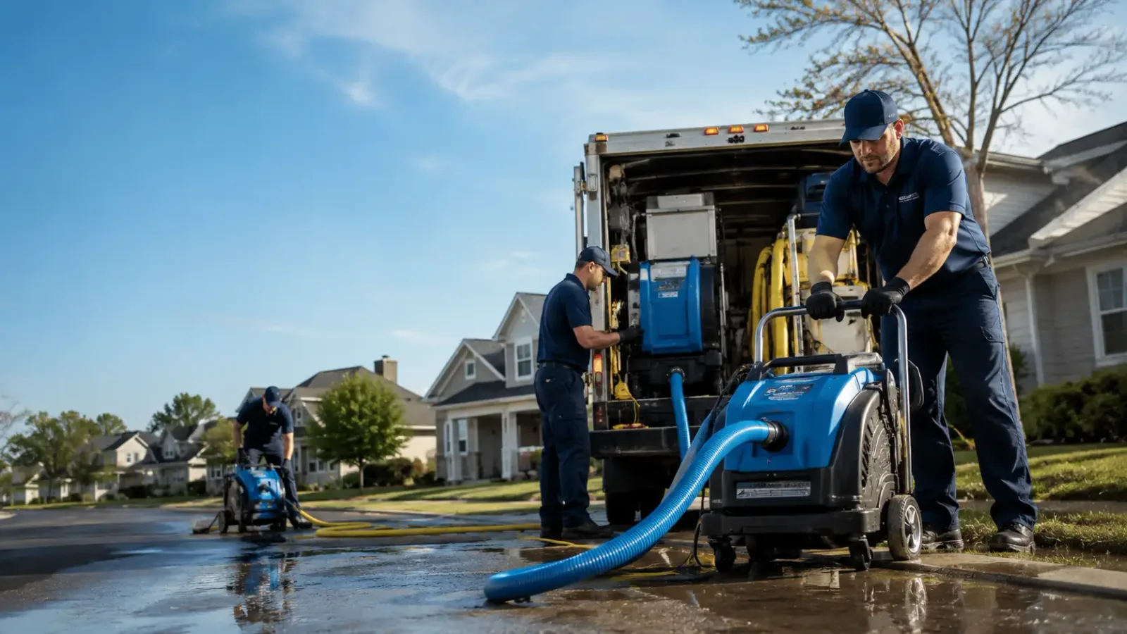 Flood Damage Cleanup in Bison, KS